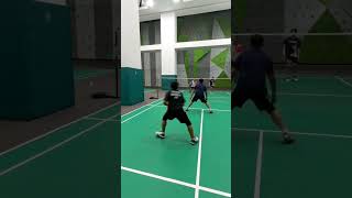 Bombahan sa Victoria Court 🤫 este Victoria Sports Tower Badminton Court 🏸😂 badminton [upl. by Anitsim]