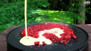 Redcurrant Crepes  Cottage Food [upl. by Eltsryk747]