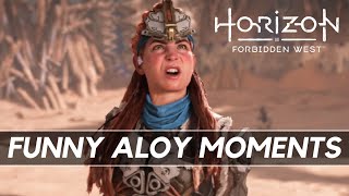 Aloy  Her Funniest Moments in Horizon Forbidden West PART 2 [upl. by Cavallaro]