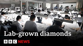 Inside India’s labgrown diamond industry  BBC News [upl. by Lam585]