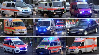 Karneval in Köln Rettungskräfte aus NRW RLP amp NI im Großeinsatz am 11112024  Einsatzfahrten [upl. by Giaimo]