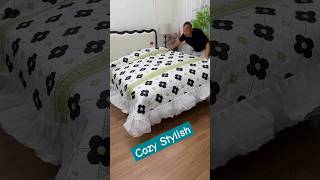 Cozy amp StylishPure Cotton Bed Cover Sets for All Seasons mattresscoversheet bedcovers purecotton [upl. by Catto]