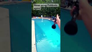 Never using Fishbrain again🐟🐟🐠🎣 fishing fish fyp viralvideo shorts [upl. by Ahusoj]