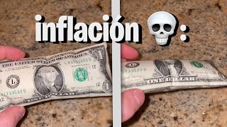 la verdadera inflación 💀 [upl. by Landon]