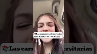 📚Las carreras universitarias más difíciles de estudiar📚 polishedaesthetic [upl. by Anyel660]