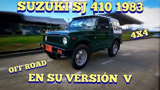 Conociendo a fondo el SUZUKI SJ 410 1983 4X4  MOTOR STOCK [upl. by Nerrat]