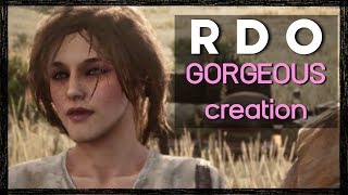 Gorgeous Female Character in Red Dead Online [upl. by Ame]