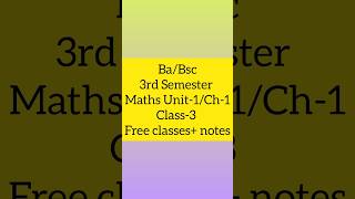 L3 BaBsc 3rd semester maths Definition of group with examples Algebra and mathematical methods [upl. by Llehsar408]