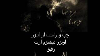 Ali Sorena  Taghsir LYRICS on SCREEN [upl. by Etnomal]