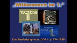 60 Jahre TV aus Adlershof Sendedesign des 1 Programms 19741989 [upl. by Acined332]