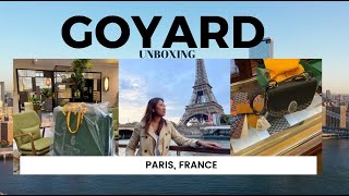 GOYARD PARIS I UNBOXING 233 BAG AND THE ARTOIS PM BAG [upl. by Marcos]