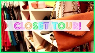 ♥ Closet Tour ♥ [upl. by Ateekahs]