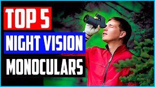 TOP 5 Best Night Vision Monoculars in 2021 [upl. by Cocks]