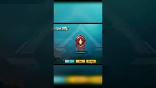 New Overachiever title🔥pubgprince shortviral gaming TITLE [upl. by Alil]