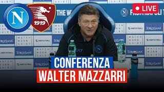 Mazzarri in conferenza stampa per Napoli Salernitana 🎙️ VIDEO INTEGRALE ⚽ Serie A [upl. by Nayk]