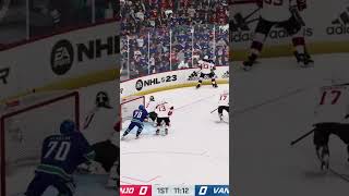 2022 NHL Season New Jersey Devils Vs Vancouver Canucks NHL 23 Simulation [upl. by Adiaros]