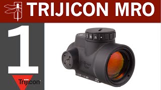 TRIJICON MRO OPTIC REVEAL [upl. by Assennej]