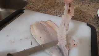 mezgit balığı fileto çıkarma nasıl yapılır How to Fillet Fish whiting [upl. by Drummond855]