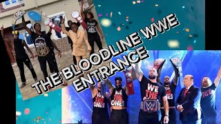 THE BLOODLINE WWE ENTRANCE [upl. by Kendre]