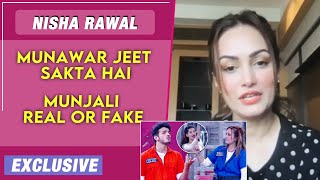 Lock Upp  Nisha Rawal On Munawar Craze Munjali Personal Experience  Exclusive Interview [upl. by Benis788]