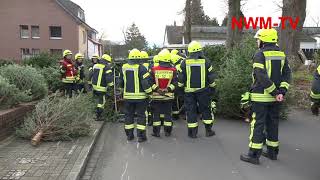 2020 01 11 13522 Georgsmarienhuette Unfall Tannenbaumaktion [upl. by Giesecke27]