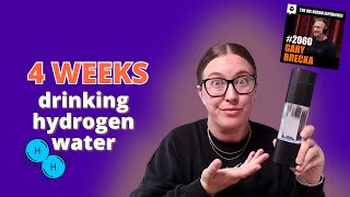 Hydrogen Water Benefits Revealed  My 4 Week Results [upl. by Aroda]