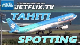 TAHITI AIRPORT SPOTTING AT FAAA WITH HENRY TENBY [upl. by Ardnuhsal]