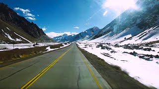 Cruzando la Cordillera de los Andes en camión  Argentina  Chile [upl. by Eseilenna]