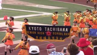 Kyoto Tachibana  Bandfest Passing Review Parade sequence [upl. by Eelarol]