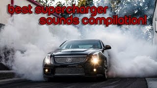 Best Supercharger Whine Sounds Compilation [upl. by Woodman]