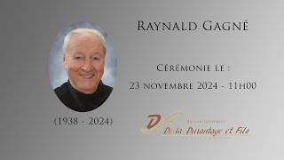 Raynald Gagné [upl. by Vowel]