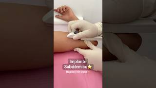 Implante Subdérmico✨🩷 paciente obstetra implante anticonceptivo parati prevencion [upl. by Seavey]