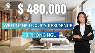 Welltone Luxury Residence   480000 Căn hộ 3 phòng ngủ đẳng cấp tại Nha Trang [upl. by Tsyhtema]