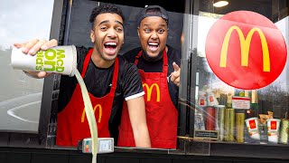 We Pretended To Work At McDonalds USA EDITION [upl. by Derriey773]