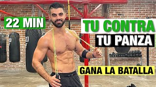 Cardio Hiit Tu Contra Tu Panza 22 MIN Ejercicios en Casa Sin Equipo [upl. by Huntlee598]