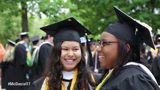 2017 Commencement Highlights  McDaniel College [upl. by Kela]