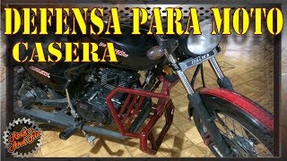 DIY Defensa para Moto Casera [upl. by Rothstein344]