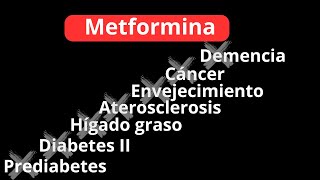 La METFORMINA más que antidiabético también contra el ENVEJECIMIENTO ✅ [upl. by Ahsiakal595]