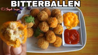 RESEP BITTERBALLEN MUDAHbitterballen keju daging sapi dan ayam [upl. by Beret363]