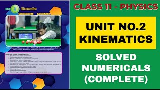 XI Physics Solved Numericals  Ch 2 Kinematics  TP11 26 [upl. by Nosidam]