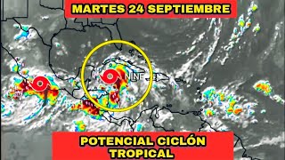 ALERTA POR POTENCIAL CICLÓN TROPICAL [upl. by Llerrut]