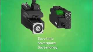 Schneider Lexium 32i integrated servomotor with modular design animation [upl. by Alyn]