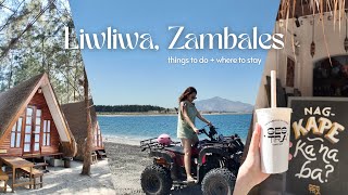 liwliwa zambales 🌅 beachfront resort atv overnight camping [upl. by Godding]