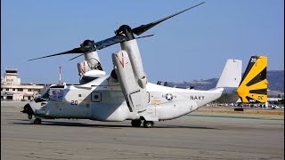 US Navy V22 Osprey TiltRotor Aircraft BellBoeing quotAirplane amp Helicopterquot [upl. by Nidroj]