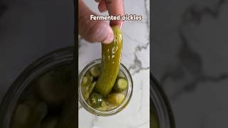 Homemade dill pickle How to lacto ferment pickles fermentedpickles lactofermentation probiotics [upl. by Popelka]