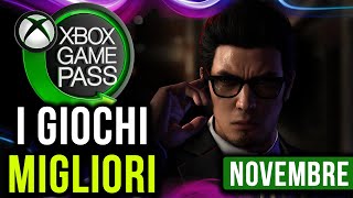 XBOX GAME PASS ► I MIGLIORI GIOCHI DI NOVEMBRE ★ Strategia e calci [upl. by Russo]