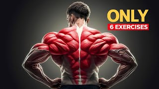 Do These 6 Exercises To Get a Wider Back [upl. by Orodoet931]