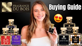 FRAGRANCE DU BOIS FULL BUYING GUIDE Cavort Minuit et Demi Oud Bleu Intense Milano PM  MORE [upl. by Clark17]