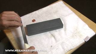 How to Surgically Sharpen a Fillet Knife the right easy way [upl. by Seagraves25]