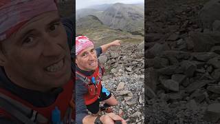 On Scafell Pike surrounded by weather 16 miles in [upl. by Rhee]